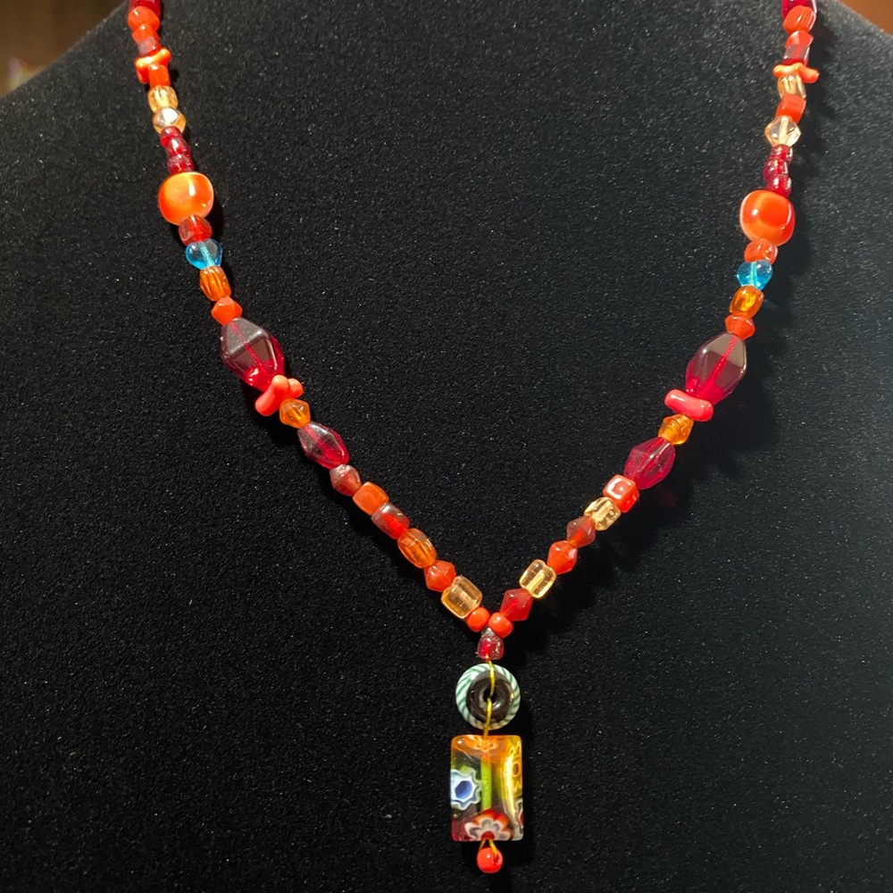 'Arizona Sunset' - Handmade Necklace